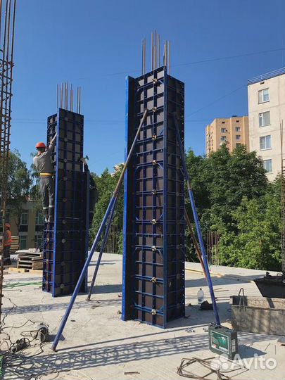 Аренда опалубки для стен. Стеновая опалубка