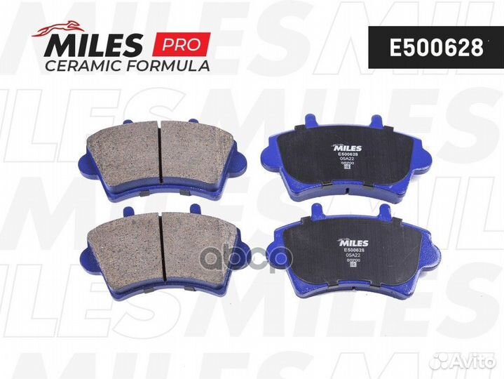 Колодки тормозные передние (Смесь ceramic) niss