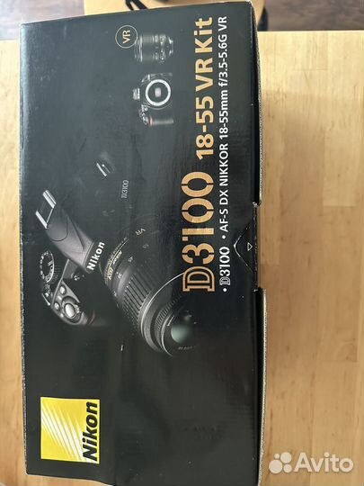 Зеркальный фотоаппарат nikon d3100