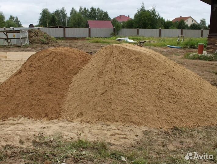 Песок, Грунт с доставкой от 1 м3