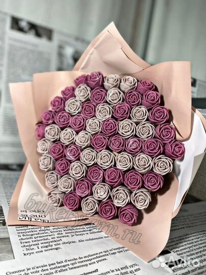 Букет из шоколадных роз / цветы из шоколада