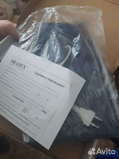 Пояс для похудения синий. Новая