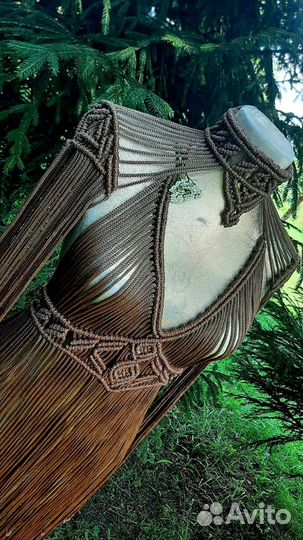 Макраме топ и чокер