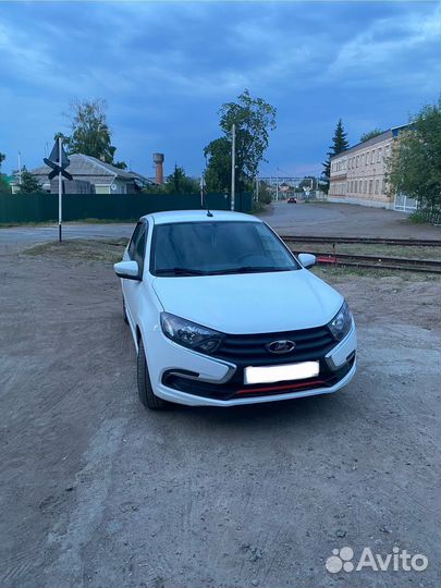 Бампер LADA granta fl