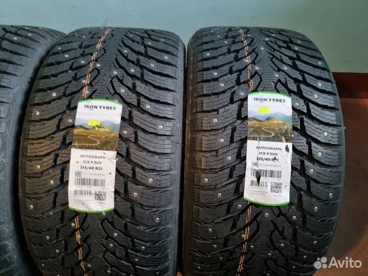 Ikon Tyres Autograph Ice 9 SUV 275/45 R21 и 315/40 R21 115T