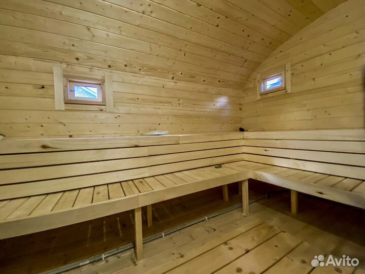 Баня бочка под ключ