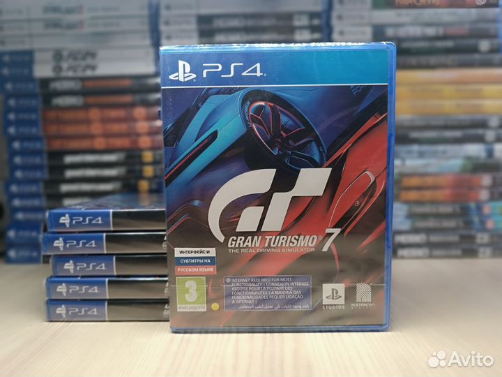 Новая Grand Turismo 7 ps4 русская версия