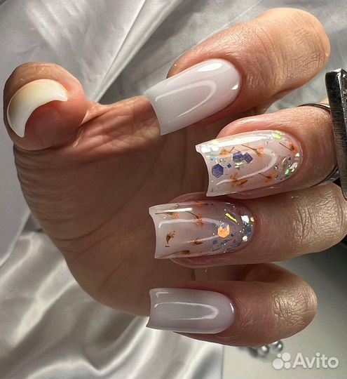 Наращивание ногтей, маникюр мужской, педикюр