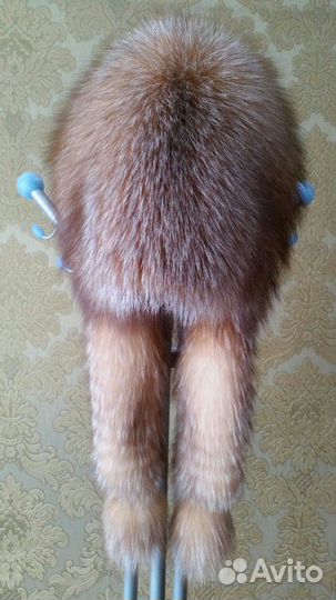 Шапка женская, лиса