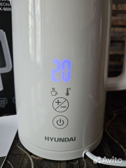Чайник электрический Hyundai дисплей новый