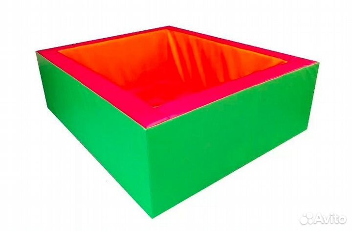 Сухие бассейны квадратные разноцветные для детей