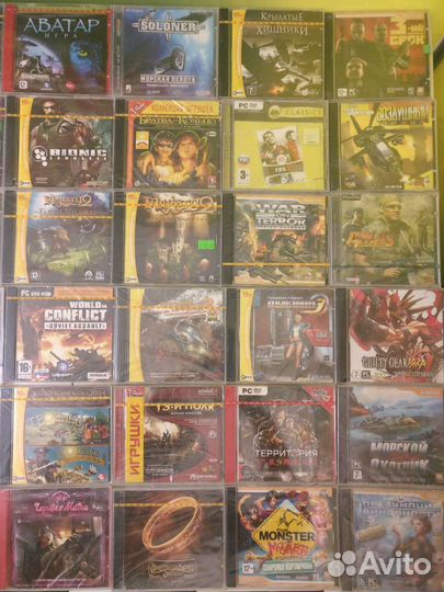 Компьютерные игры в заводской упаковке