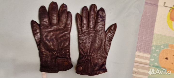 Перчатки кожа на мальчика