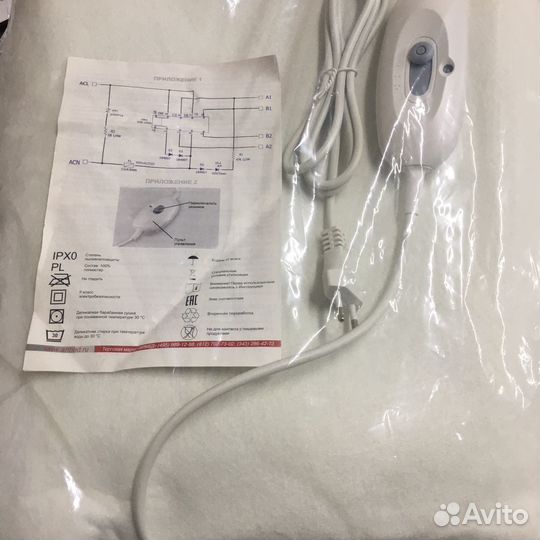 Простыня с электрическим подогревом