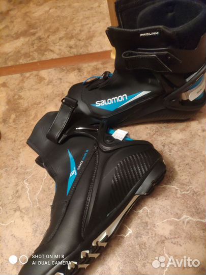 Комбинированные лыжные ботинки Salomon Race Skate