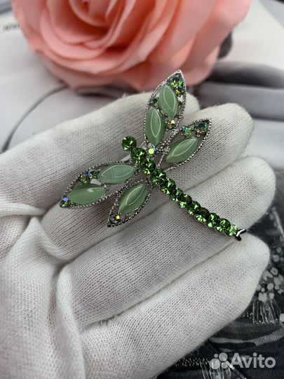 Брошь стрекоза