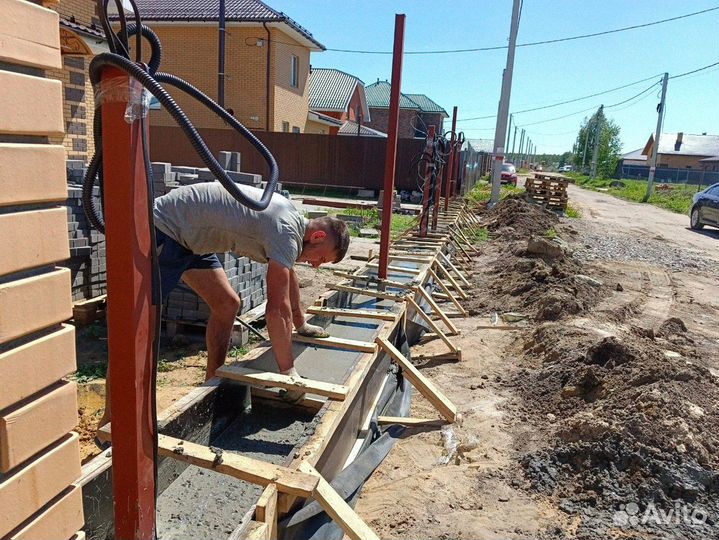 Забор под ключ евроштакетник