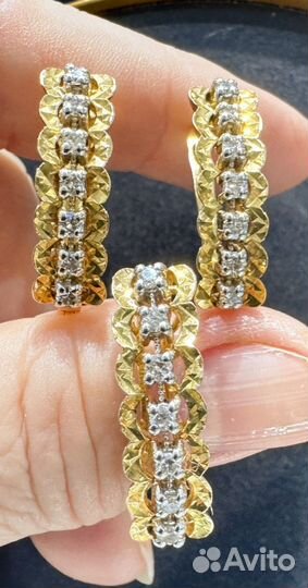 Золотой комплект 750 проьа. пс