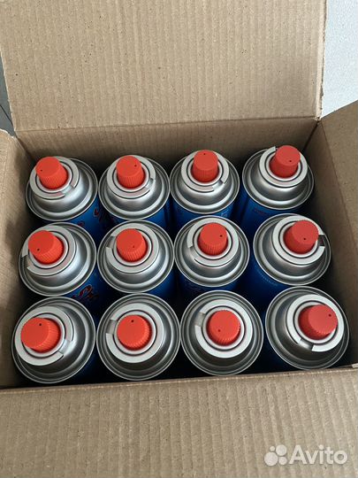 Газовые баллончики, газ