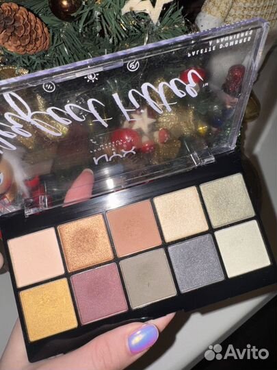 Палетка теней для век Nyx perfect filter