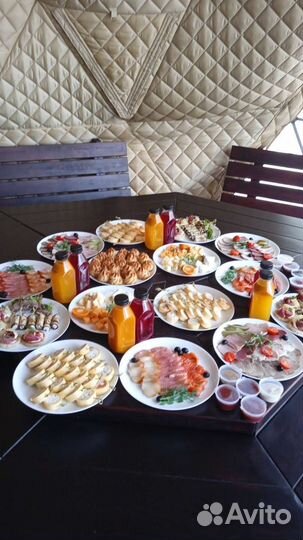 Выездной повар, обслуживание, кейтеринг