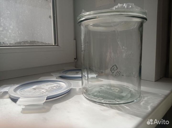 Банка и крышки Икеа 365+