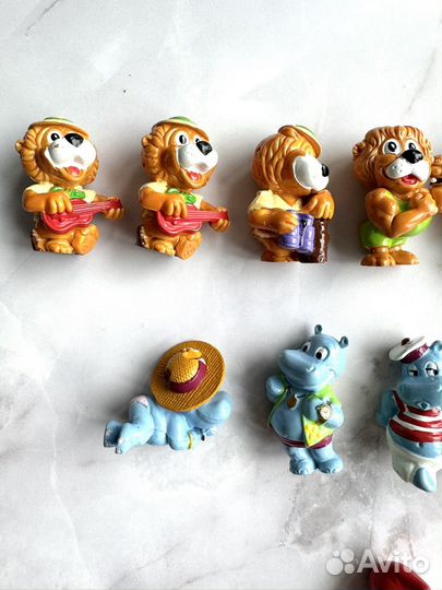 Киндер сюрприз 90-х игрушки из киндера ретро