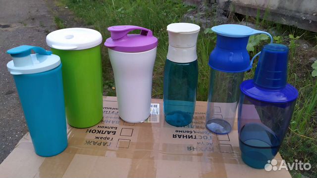 Термостакан, бутылка, шейкер Tupperware