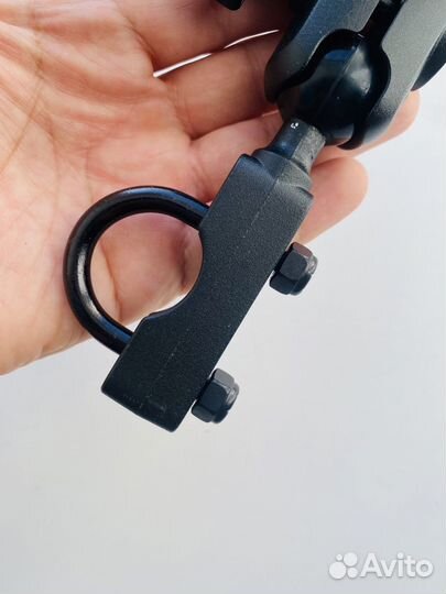 Сборка Garmin крепления на руль для Montana