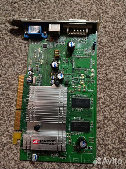 Видеокарта radeon 9600 128mb