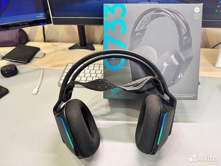 Беспроводные наушники Logitech G733