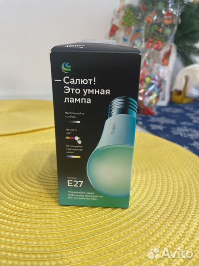 Лампочка салют сбер е27