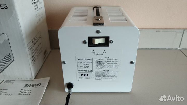 Понижающий трансформатор Sanyo TSD-N06ES