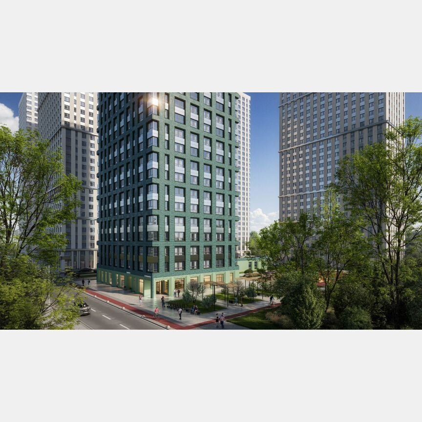 3-к. квартира, 64 м², 30/32 эт.