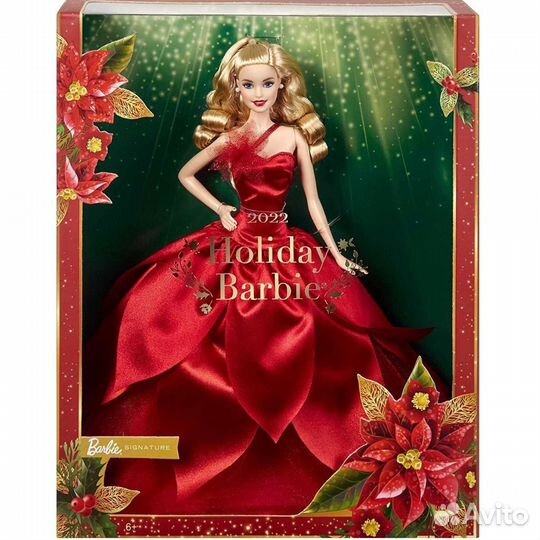 Кукла Барби Barbie holiday 2022 Mattel новая