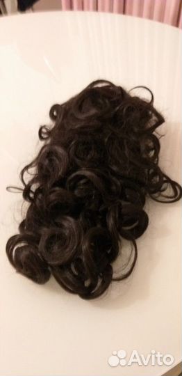 Накладные волосы на заколках,хвост,резинки для вол