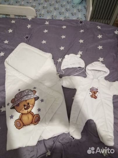 Одеяло - конверт на выписку