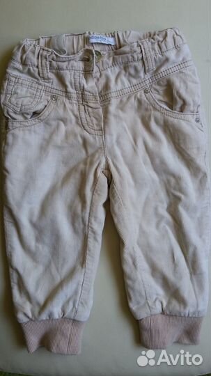 Брючки Италия на подкладке 1-2 года