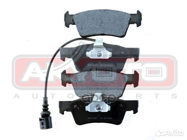 Колодки тормозные AKD-9821 akyoto