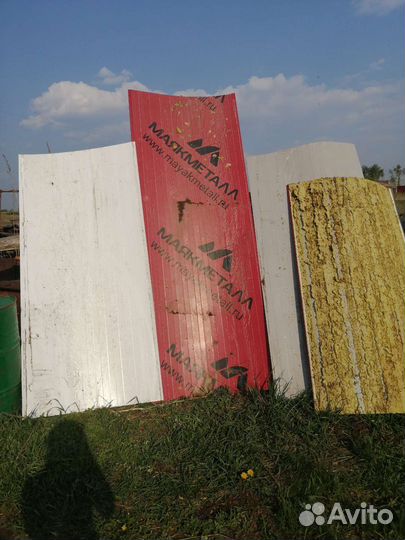 Металл сендвич без утеплителя 250 - 280 ру