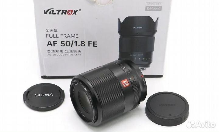 Viltrox 50mm F1.8 для Sony FE