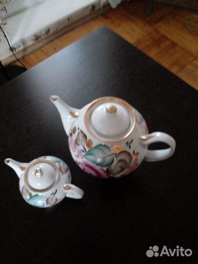 Чайник заварочный фарфоровый СССР большой