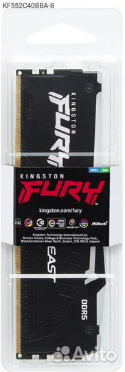 KF552C40BBA-8, Модуль памяти Kingston Fury Beast 8