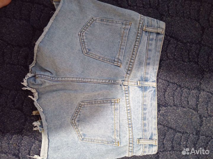 Юбка шорты джинсовая