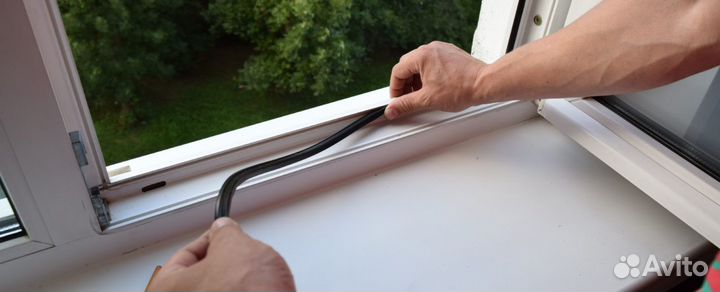 Меняем уплотнитель/резинку на пвх окнах