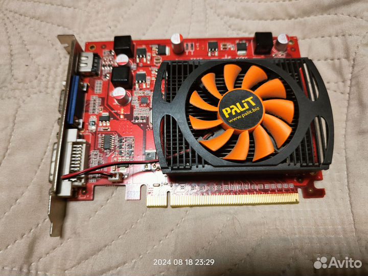 Видеокарта gt240 green