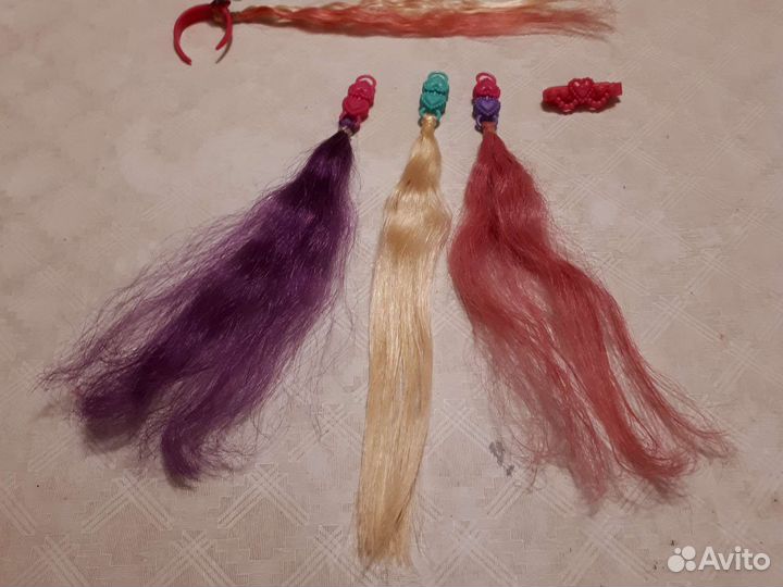 Пряди для Барби принцессы