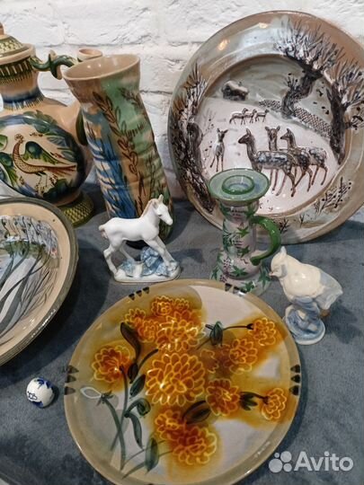 Старая гжель из СССР