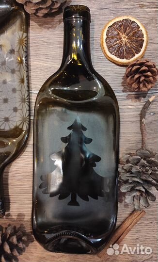 Тарелка бутылка 