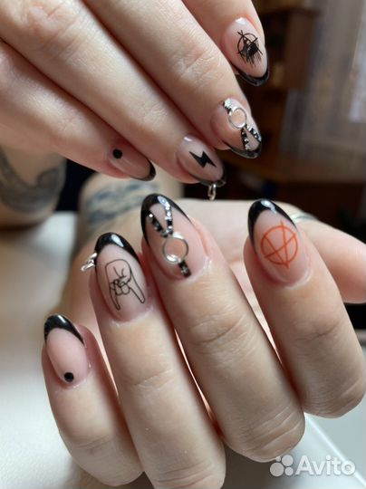 Гель-лак, Наращивание, Маникюр